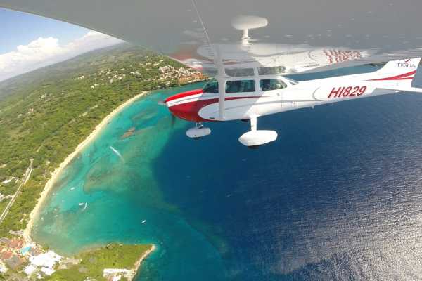 aerial real estate tours flights in Sosua Puerto Plata Cabarete