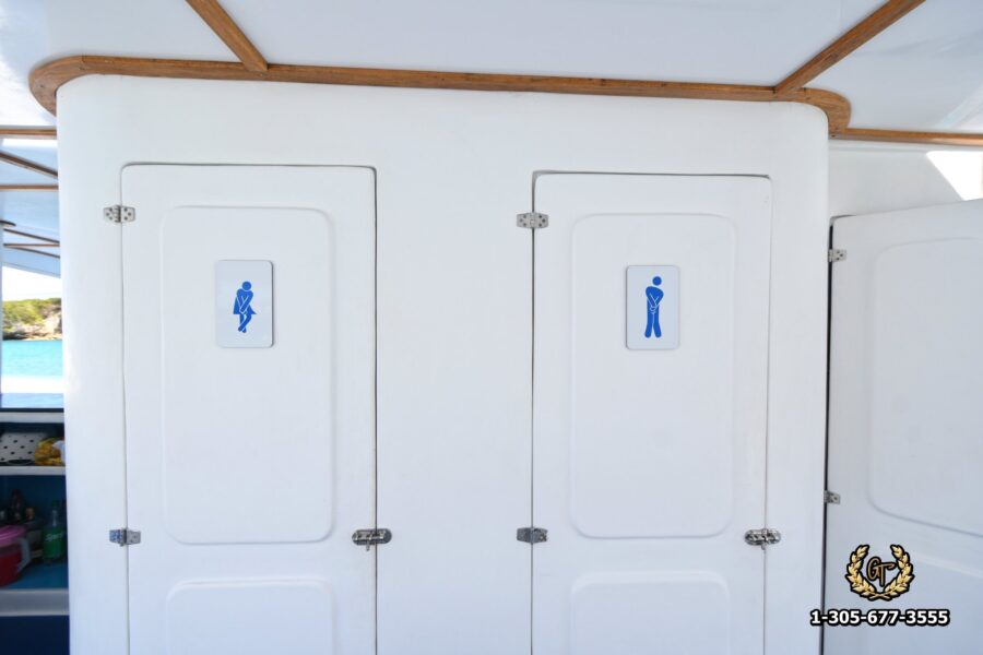 Bathrooms for guests