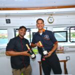 Staff in the Catamaran