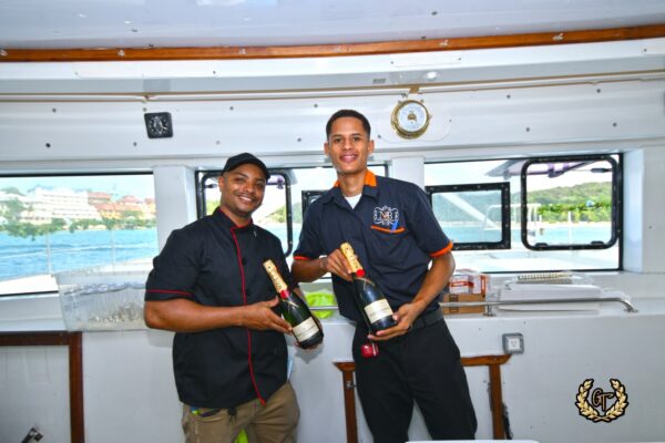 Staff in the Catamaran