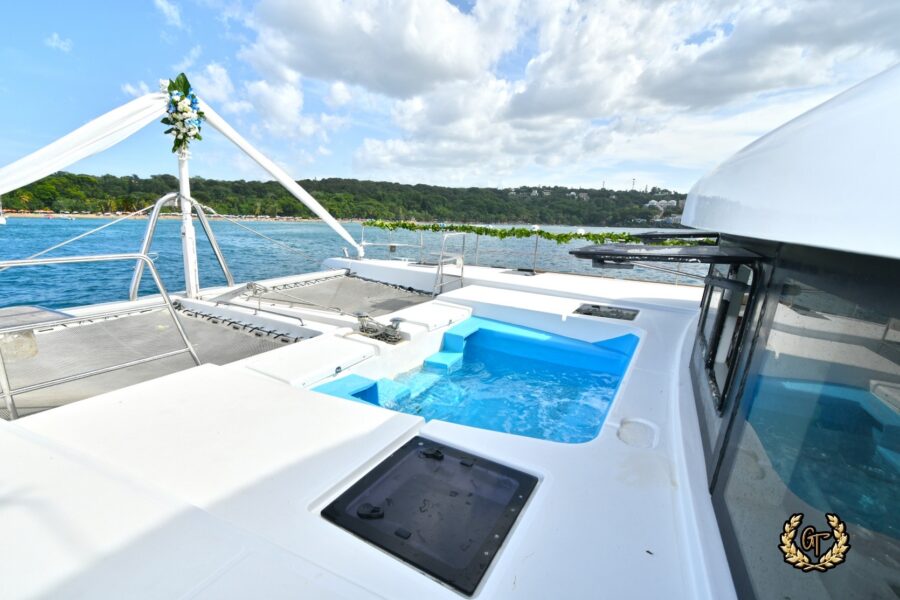 The onboard Jacuzzi